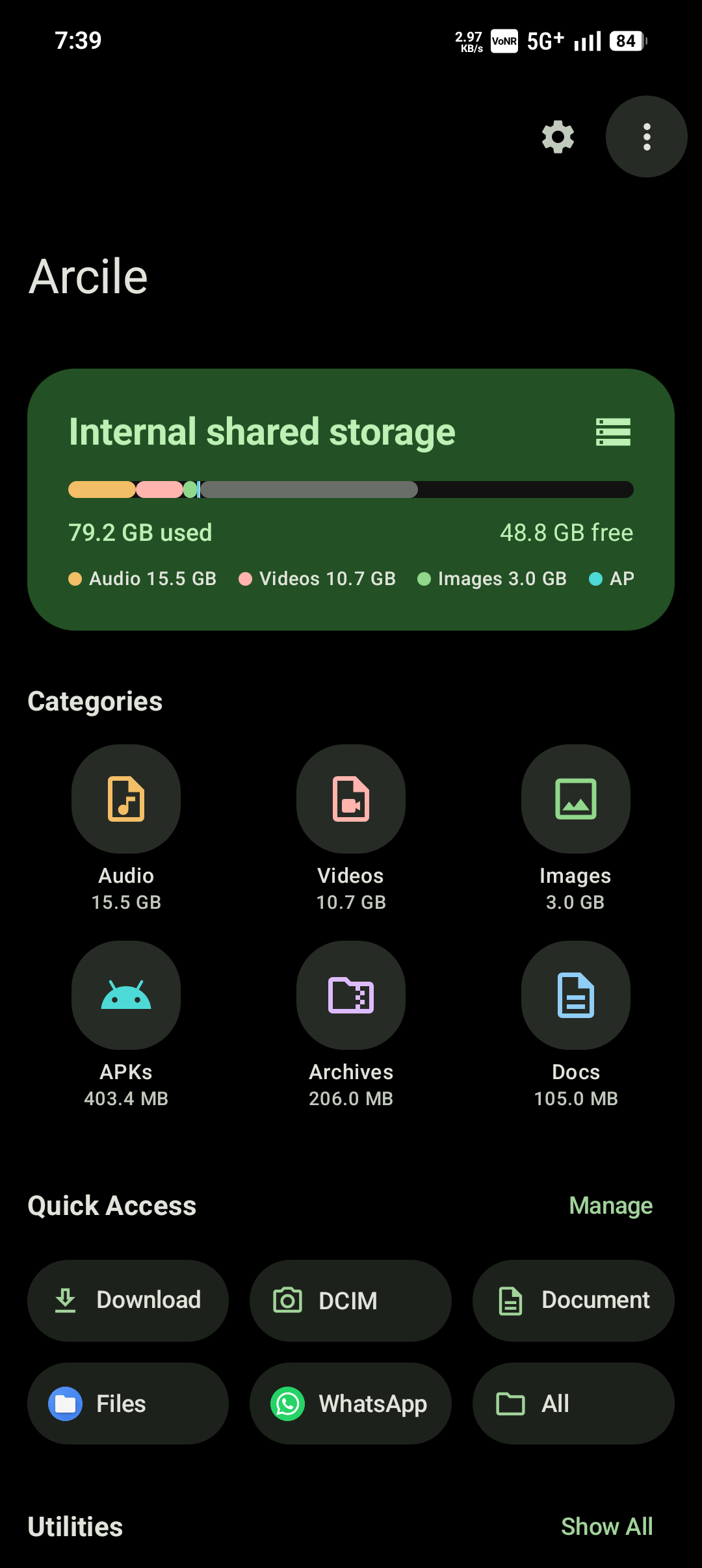 Arcile App Screenshot