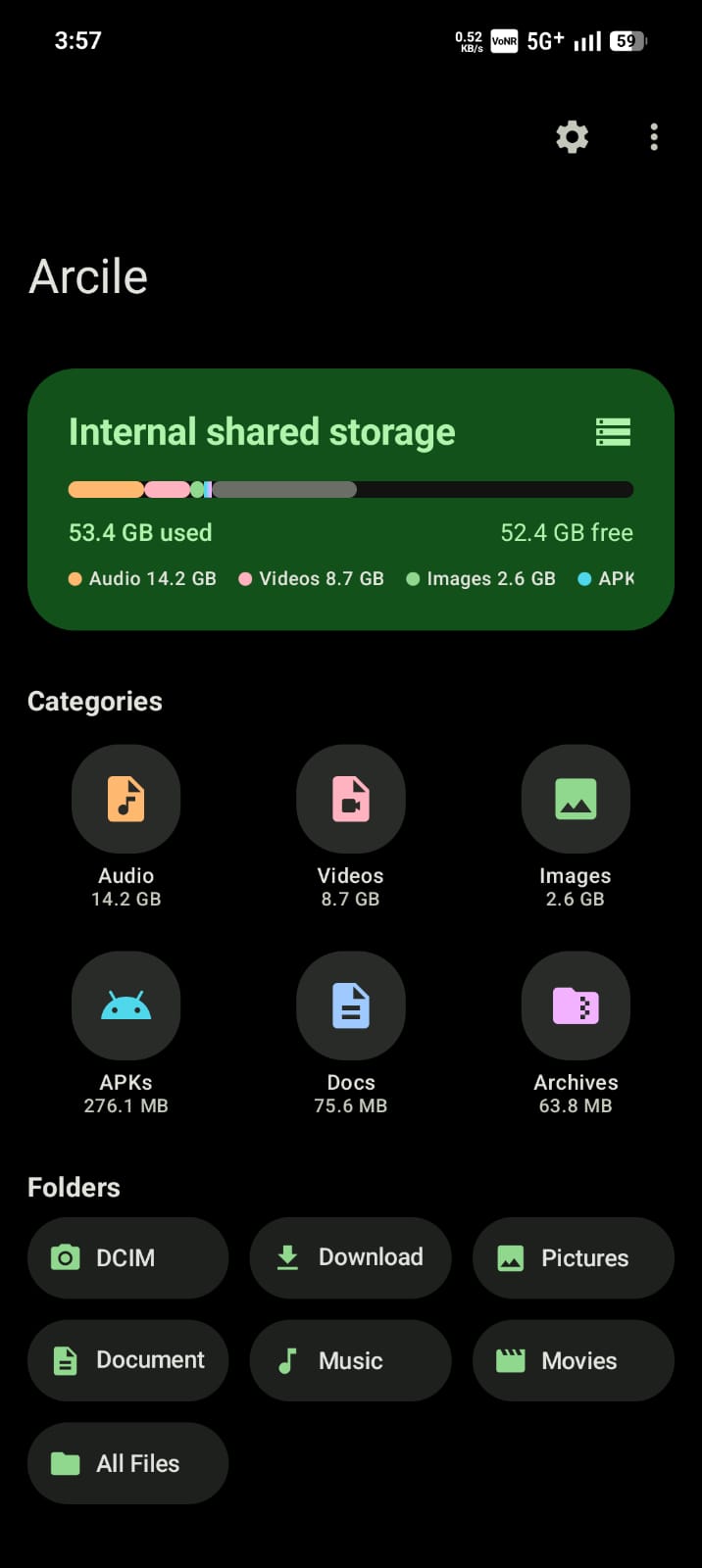Arcile App Screenshot
